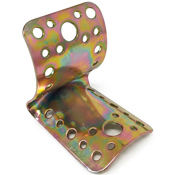 MINUTEX Piastra Giunzione Sagomata per Legname D.MM 80/100 Zincato - MINUTEX